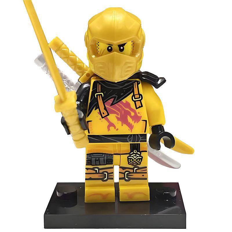 New Rare Ninja Building Blocks Phantom Villain Ninja Role Humanoid Doll Mini Character Toy Birthday Gift Funny Party