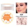 Julystar Grooming Concealer Setting Powder White Highlight Powder Waterproof and Sweatproof Loose Powder Makeup