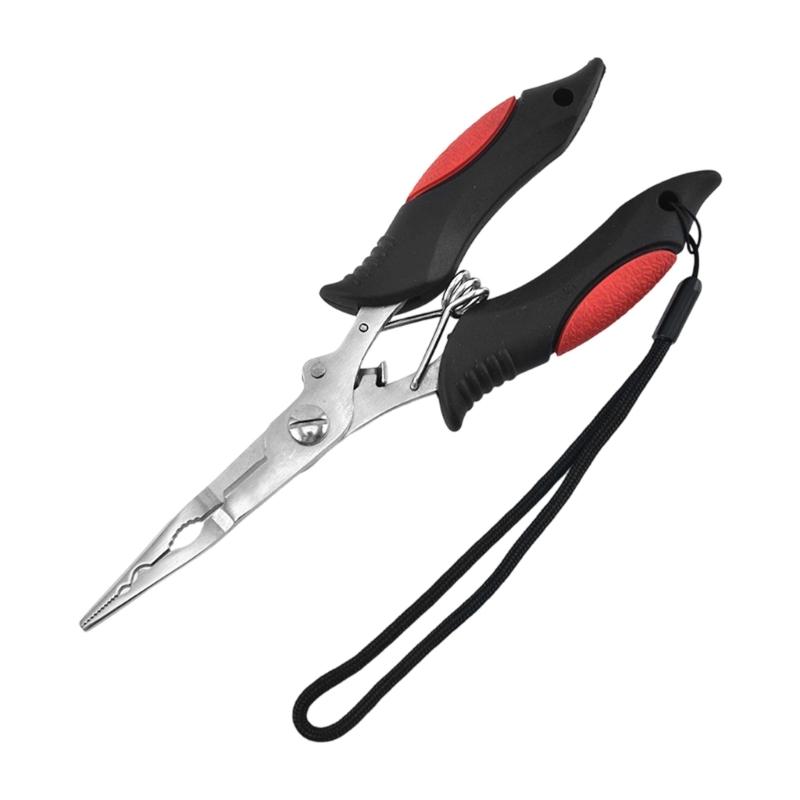 Fishing Hook Remover Fishing Line Cutter Multifunctional Fishing Lip Plier Fish Grip Grabber Fishing Fish Mouth Clamps