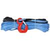 10mm X 30m Red Rope Synthetic Uhmwpe Winch Line With Hook For Off Road 4x4 Vehicle Tools