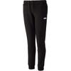 PUMA Knitted Sweatpants Women's Black Moderate Straight Fit Pants 855329-01