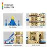 Non-Toxic World Famous Architecture The Tower Bridge Of London Building Blocks City Compatible Bricks Children Assemble 1052Pcs