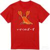 Icy Ikuku Pozu Crawfish Funny TShirt Animal Short Sleeve Unisexs Womens Unisex Clothing Streetwear Harajuku Summer Cotton Shirts