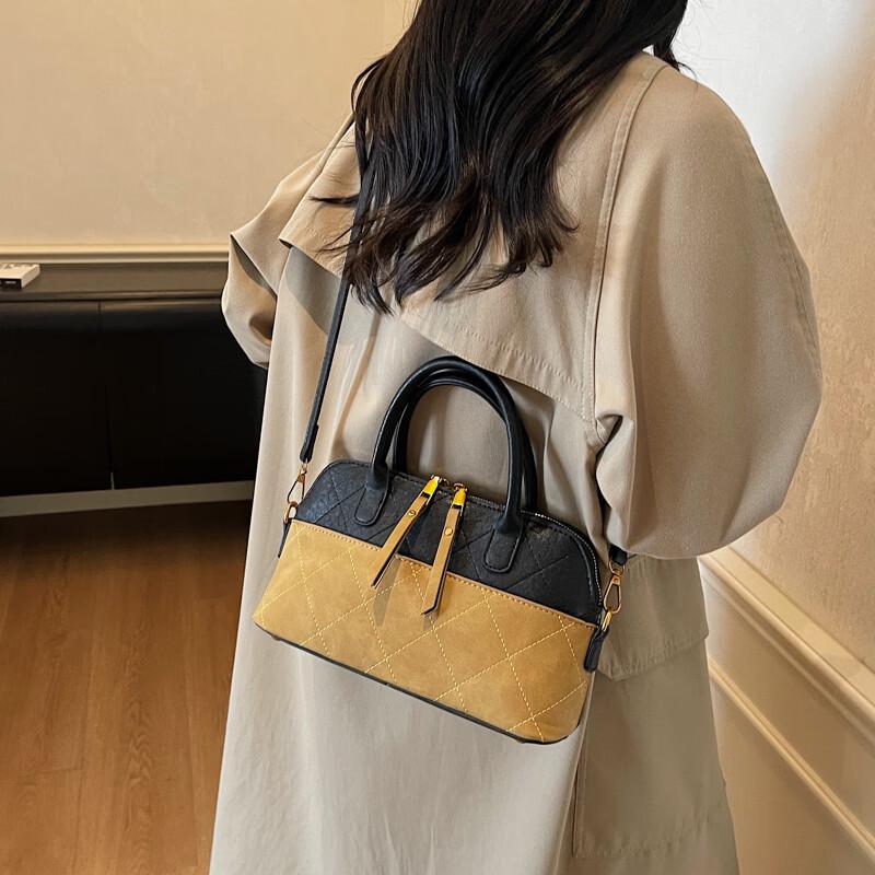 OGAR Women s Color-Block Shell Bag Handbag