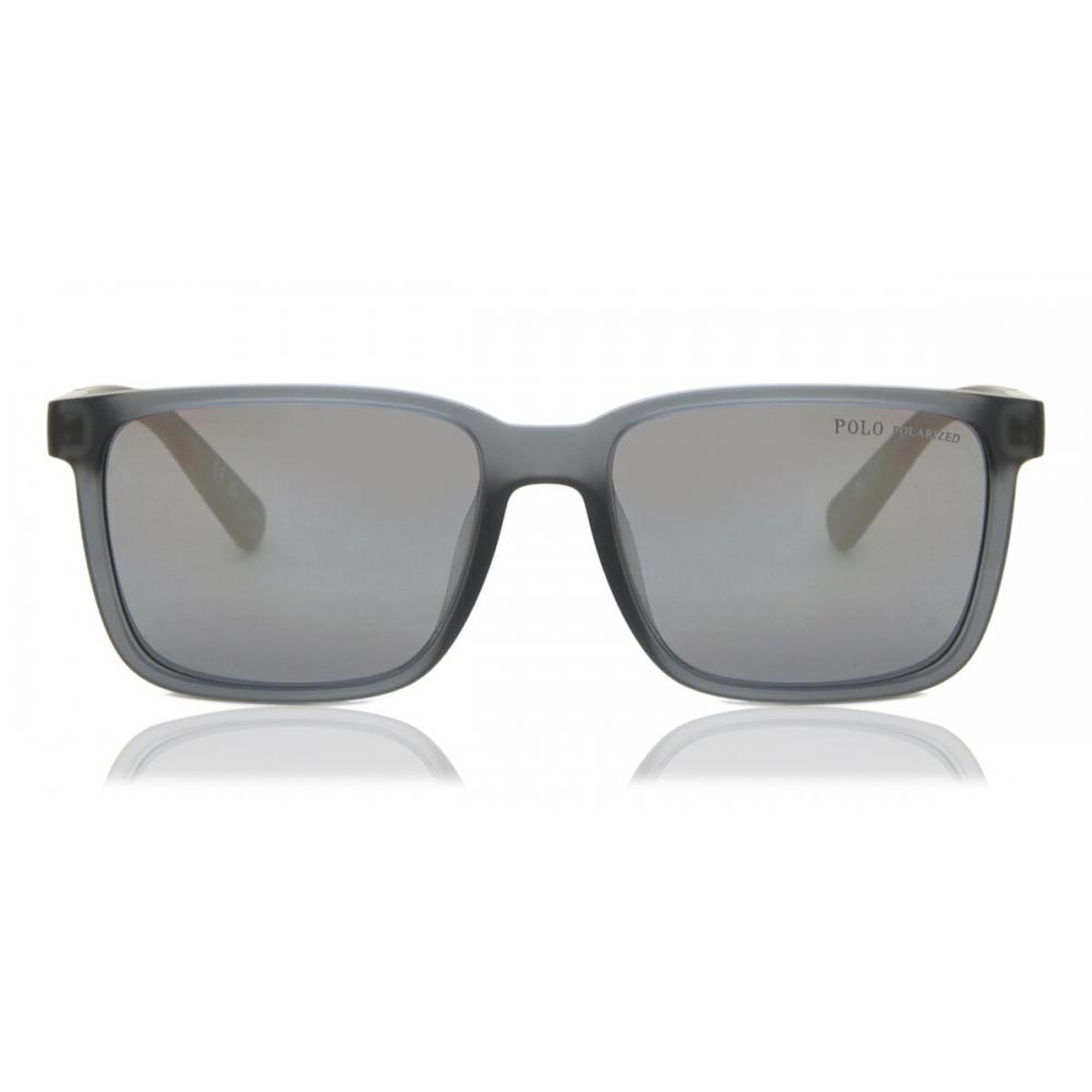 

Polo Ralph Lauren Ph4189u Polarized 5696z3 Men Sunglasses Matte Grey/55