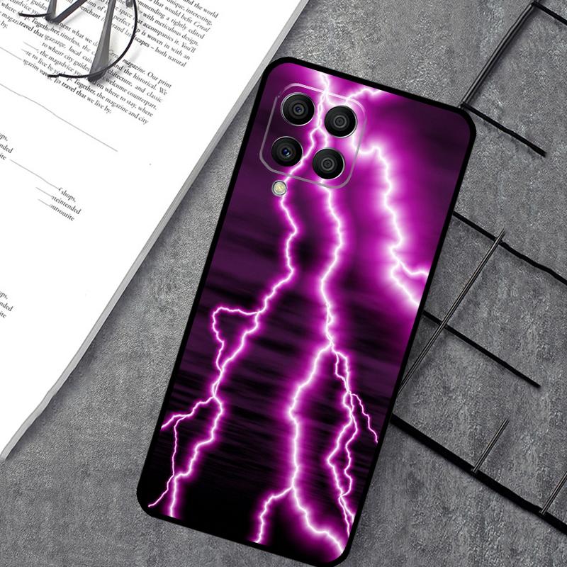 Sky Lightning Style Case For Samsung Galaxy M15 M11 M12 M13 M14 M06 M16 M36 M56 M31 M53 M32 M52 M35 M55 M34 M54