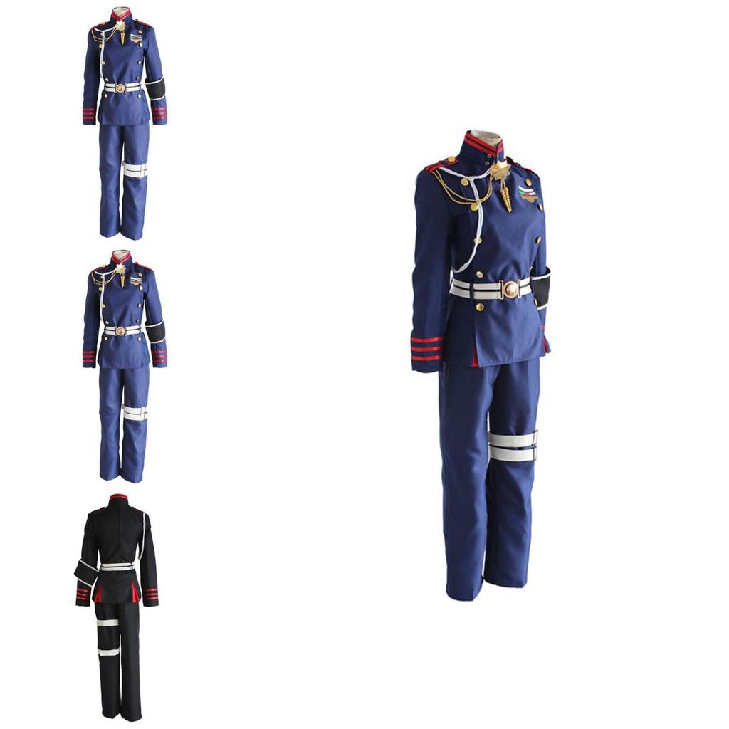 Unisex Seraph Of The End Guren Ichinose Cosplay Costume Full Set For Anime Fans