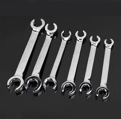 6Pcs Metric Flare Nut Spanners for Gas Brake Lines