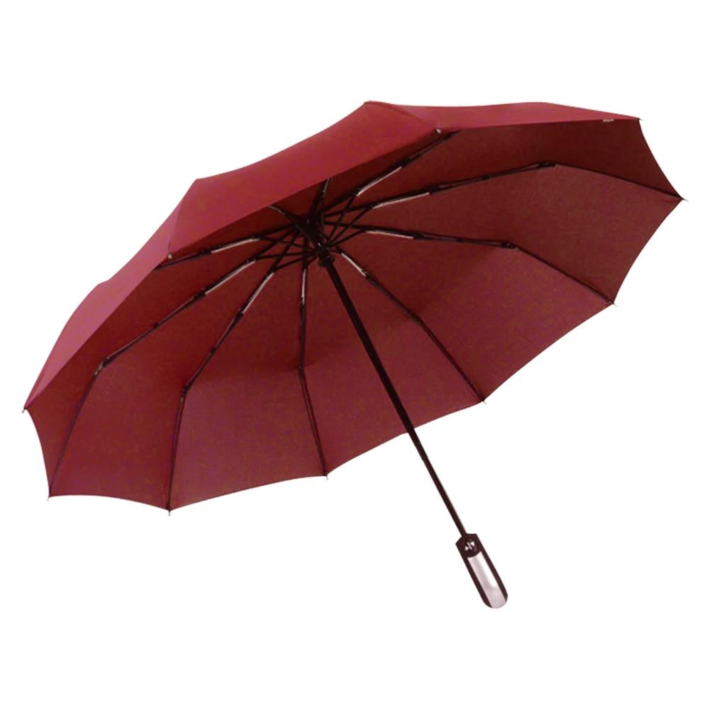 Automatic Open & Close Travel Umbrella Wind Resistant Foldable Umbrella Stormproof Small Portable Umbrella for Men & Women