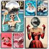 Party Canvas Painting Disco Ball Dancefloor Poster Home Living Room Bedroom Bar Cafe Art Decor Wall Art Decor