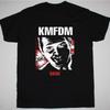 KMFDM Band UAIOE Album Short Sleeve Cotton Black All Size T Shirt For Men SE509 Unisex T-Shirt