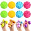 TPR Sensory Ball Fidget Toy Anxiety Stress Relief Grape Stress Ball Portable Travel