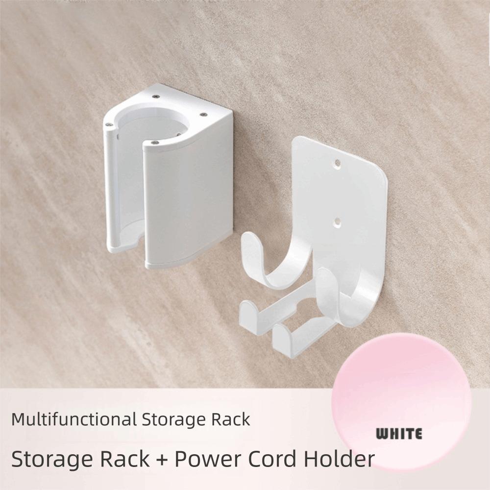 Multi-Functional Curling Iron Straightener Organizer Metal Storage Rack for Dyson Bathroom
