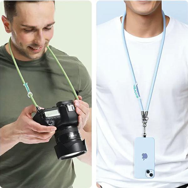 Usams Uniwersalna Smycz Do Telefonu 1,2Mzielony/Green Zb282Gs04 (Us-Zb282)