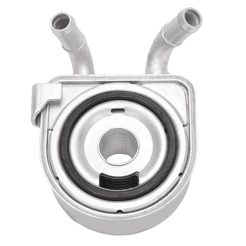 NEW-1 Piece 2.0L Hybrid Engine Oil Cooler 264102E010 26410-2E010 Silver For Sonata 2016-2019 KIA Optima 2017-2020
