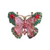 New Versatile Fashionable Colorful Butterfly Fairy Exquisite Brooch