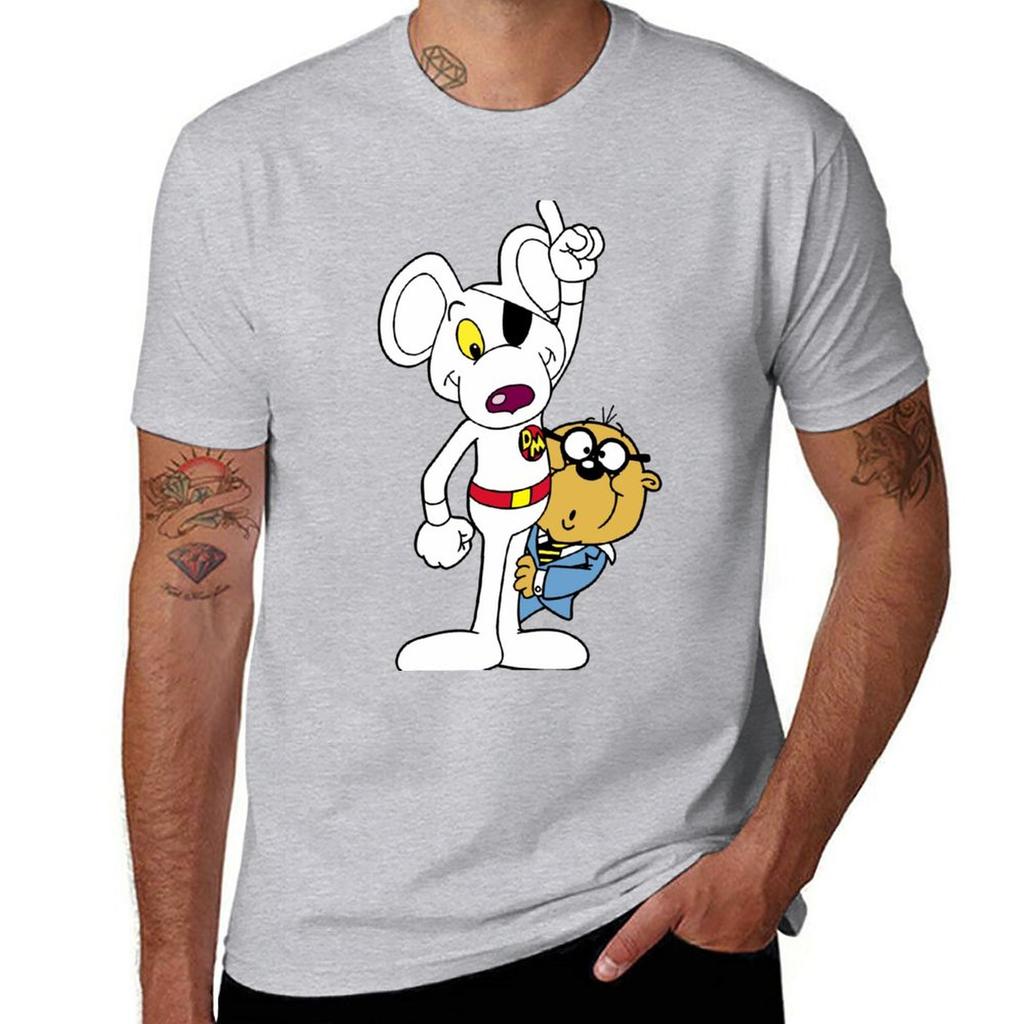 Danger Mouse TShirt plain sports fans mens graphic tshirts anime