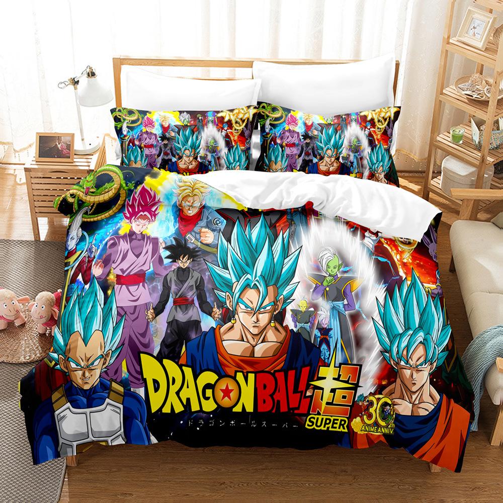 Animation Bedding Kit, Series 3D Digital Printing Three-Piece Set