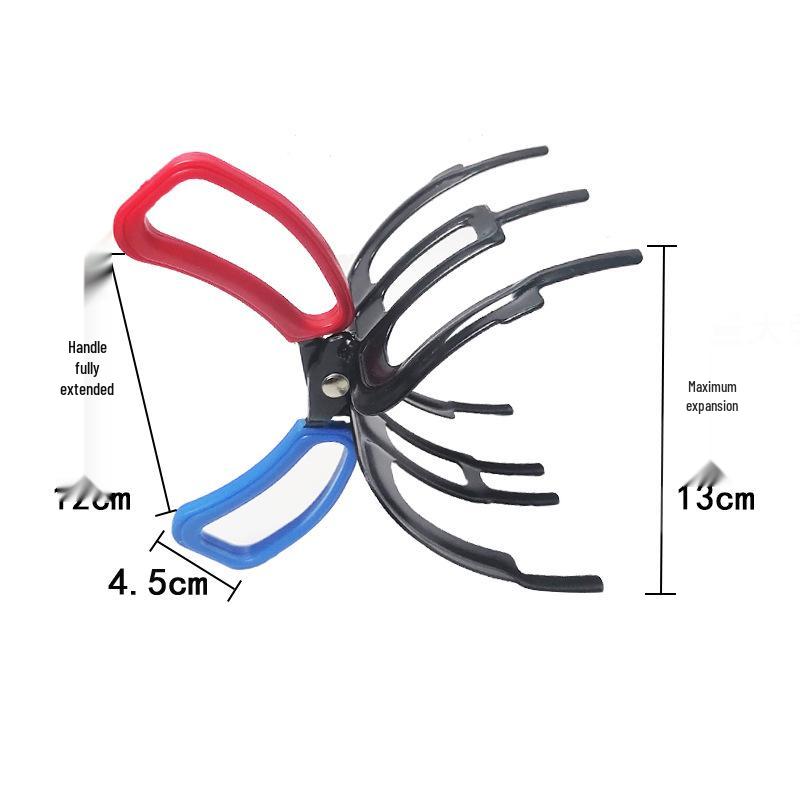 Octopus Clip Fish Gripper Pliers - Metal Fish Holding Gadget for Fishing