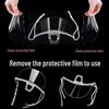 Transparent Reusable Chef Face Masks - 10 Pack