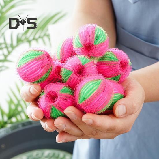 12/16/20Pcs Pet Hair Removal Balls Reusable Laundry Dryer Balls Space-Saving Design Speed Up Drying Time Laundry Ball