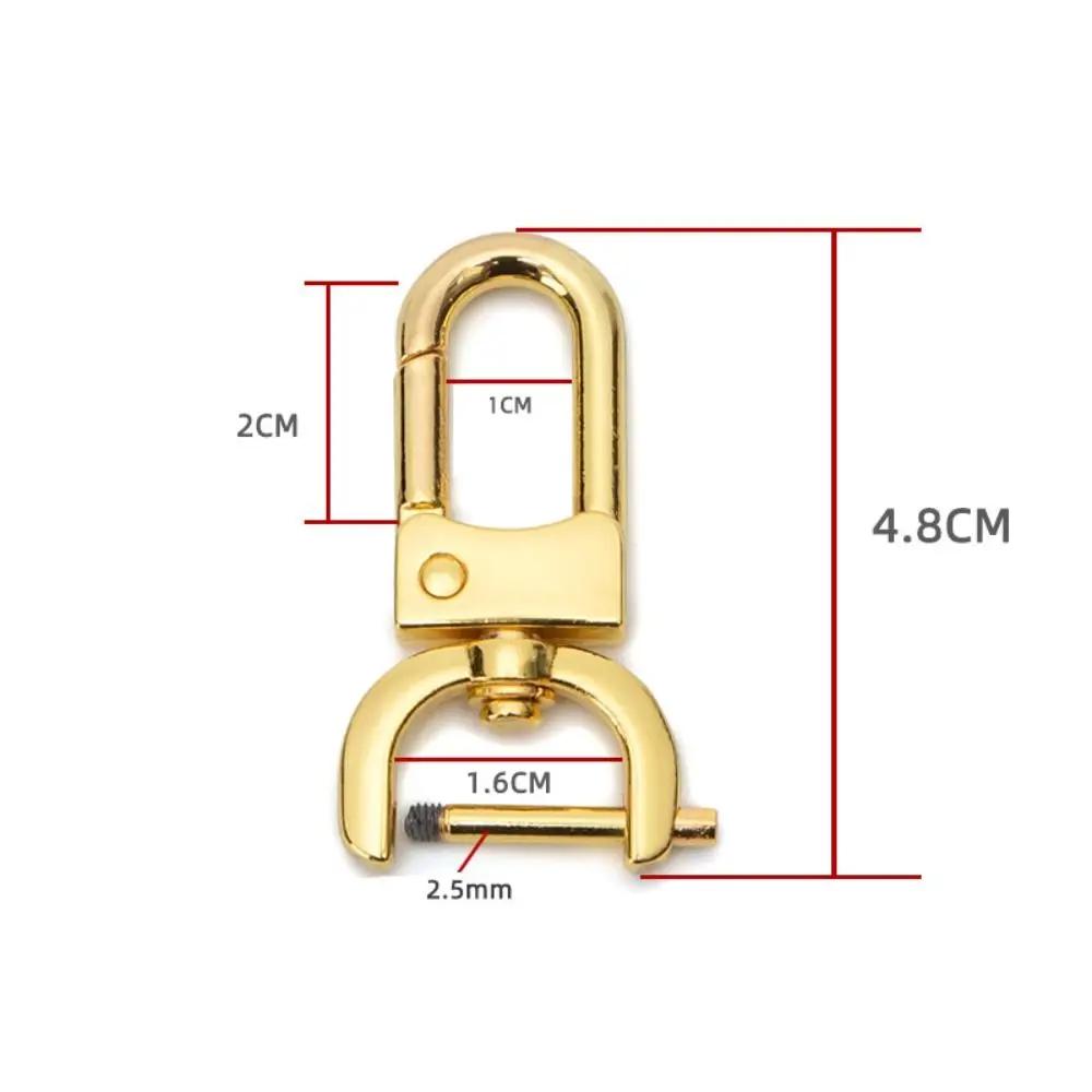16/20/25mm Bag Belt Buckle Universal DIY Craft Metal Removable Hook Trigger Clip Buckle