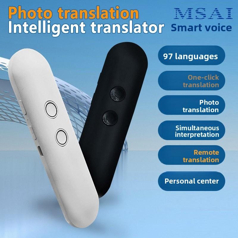Intelligent Speech Translator, Simultaneous Interpreter, Portable Translator 97 Languages One-click Intelligent Translation Stick