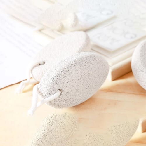 Bookwarm Natural Pumice Stone for Foot Care, Exfoliating, Bath Stone, Massage, Improves Blood Circulation, Washable, Reusable, Unisex (Stone Gray)