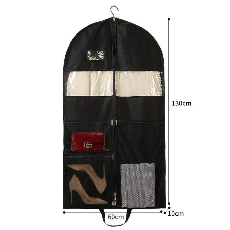 Househome Garment Dust Cover With Nonwoven Fabric For Closet Storage And Protection