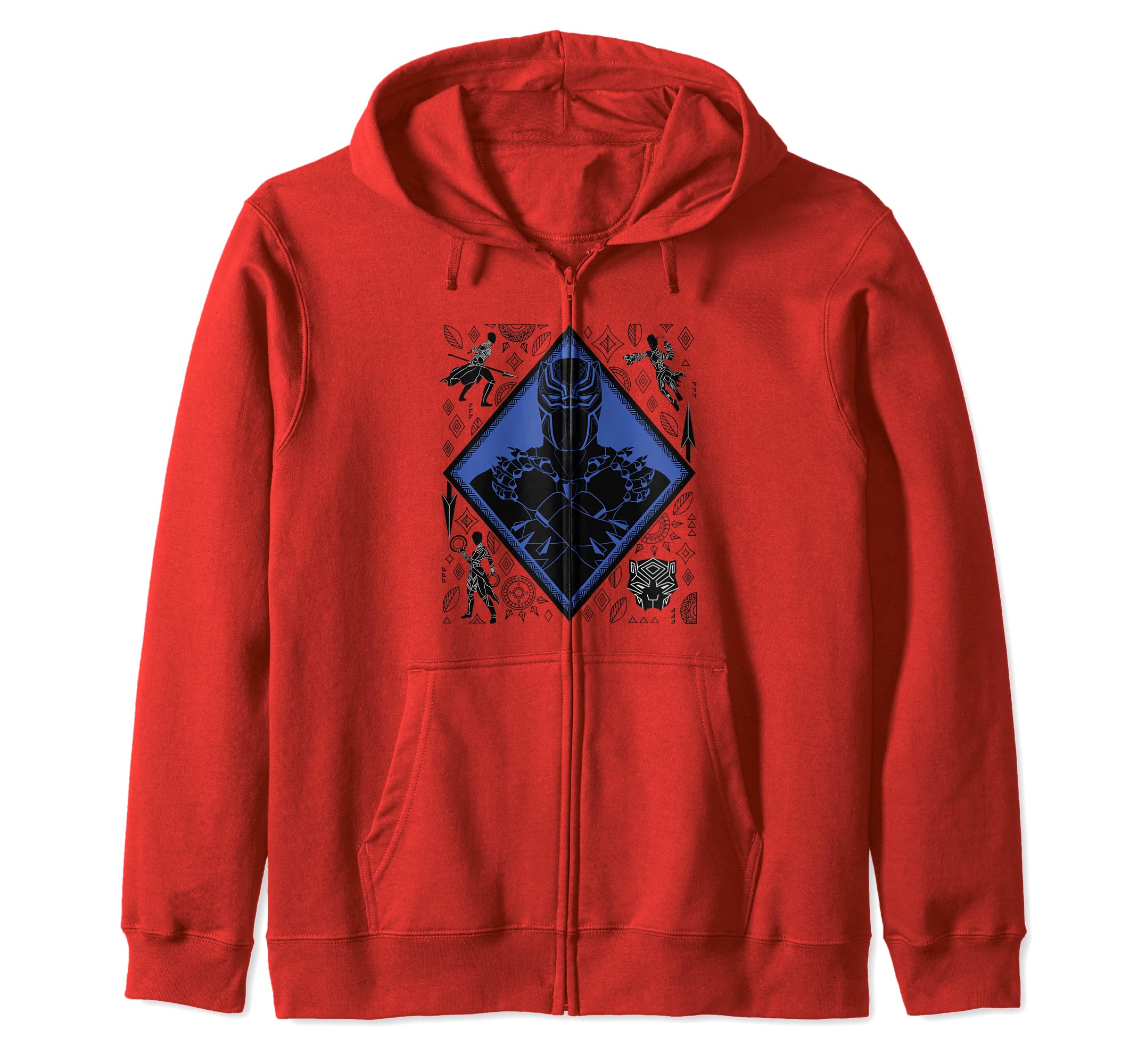 

Marvel Black Panther Diamond Etched Zip Hoodie