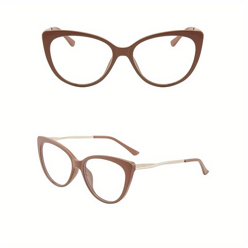 1PCS New INS Style Anti Blue Light Glasses TR90 Cat Eye Frame Women Fashion Trendy Eyewear