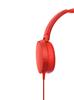 Sony Silné basy s dálkovým ovládáním a červená sluchátka MDR-XB550AP, Skládací model, Mikrofon, (MDR-XB550AP R)