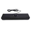Computer Speaker Bluetooth 5.0 USB Powered HiFi Stereo Desktop Speaker with Dynamic RGB Lighting Rotary Knob Volume