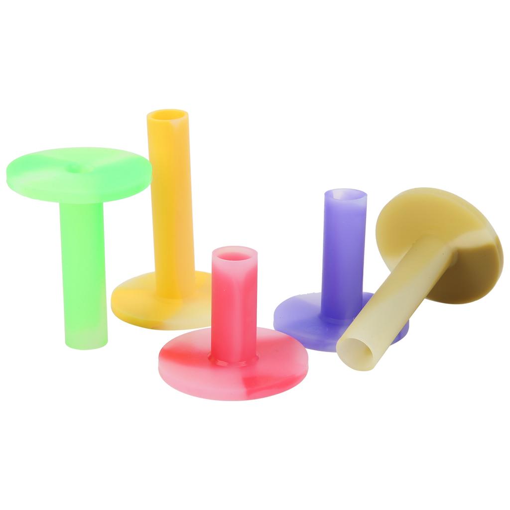 Rubber Golf Tenden Tee Driving Range Tees Ball Holder Set for Indoor Outdoor Practice Mat