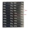 Gym Weight Plate Stickers Essential Labels for Easy Weight Identification