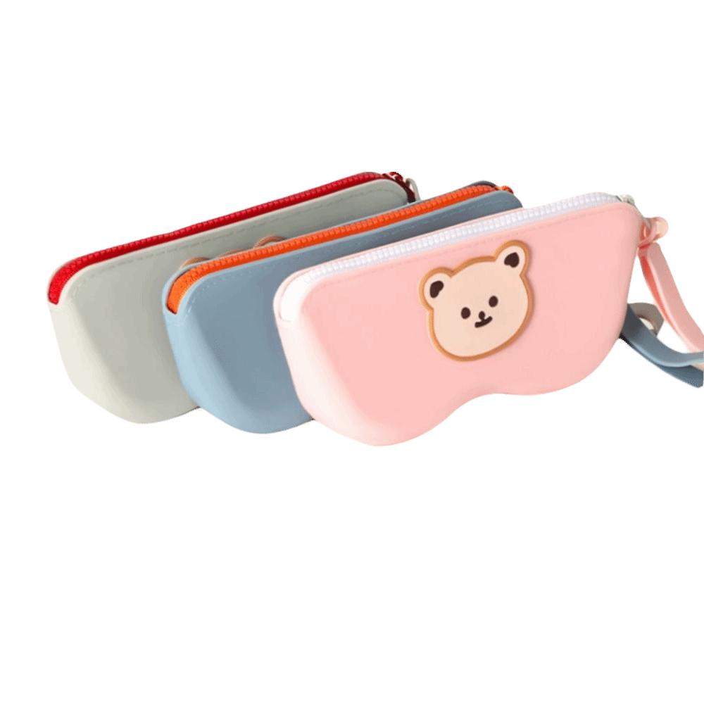 Dustproof Small Items Bag Waterproof Sunglasses Pouch Portable Silicone Eyeglasses Case  Female