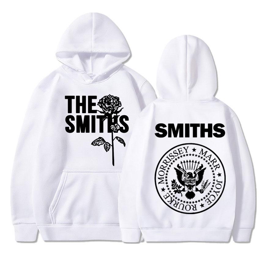 British The Smiths Hoody Crest Morrissey Marr Punk Rock Band Sweatshirt Unisex Fashion Oversized Men Pullover Hoodies Streetwear