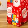 Tote Bags Santa Elk Snowflake Tote Bags  Thickened Non-woven Printed Waterproof Bags Christmas Gift Bags Christmas Decoration