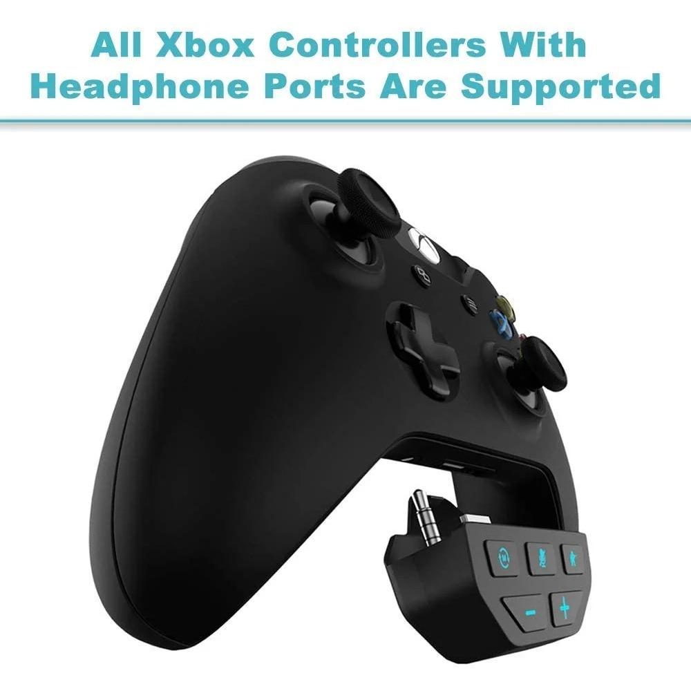 Stereo-Headset-Adapter nur für Microsoft Xbox One X/S Controller, Sound Enhancer mit 3,5-mm-Audiobuchse
