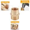 1Pcs 1/8 1/4 3/8 1/2 3/4 Hex Bushing Connectors Reducer Water Gas Adapter Durable Pipe Fitting