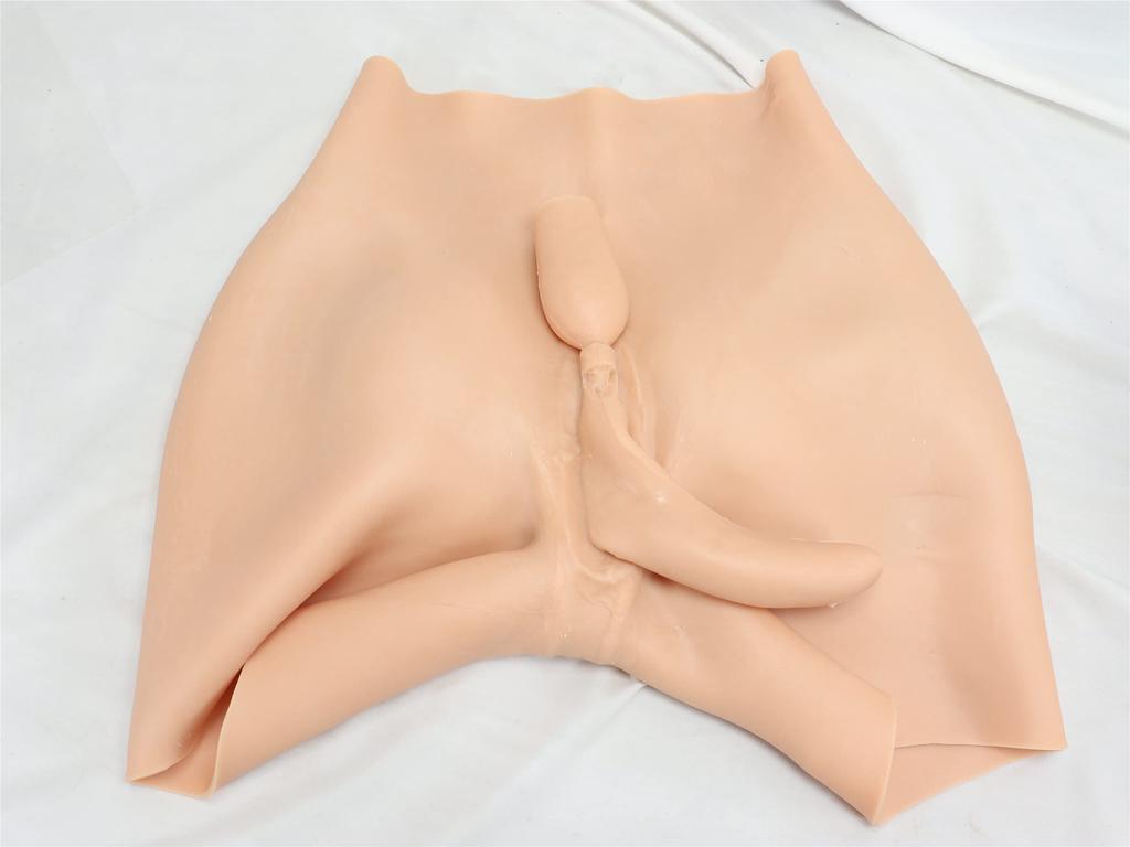 Silicone Cover Important Parts CD Skin Color Pants, Women's Pants, Pants, Women's Cosplay, Included, Underwear, Disguise,