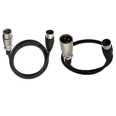 DIN 5-Pin Stecker auf 3-Pin Buchse/Stecker Sound 5P Verlängerungsadapter-Steckerkabel für Musikinstrumenten-Ausrüstung