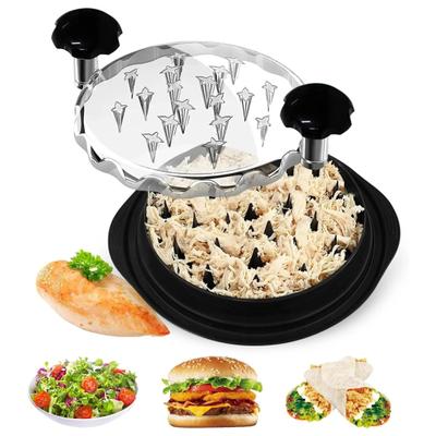 Tritacarne di Pollo con Coperchio Visibile Macchina Tritacarne Grande Antiscivolo Ergonomico