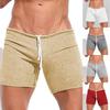 Summer Men's Sexy Strap Shorts Holiday Casual 3/4 Pants