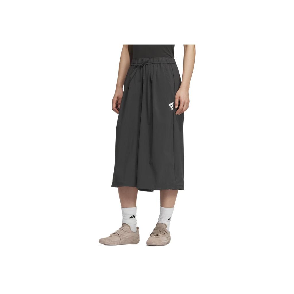 Adidas Fos Future Style Woven Skirt Women Skirts Carbon-Black KC3762