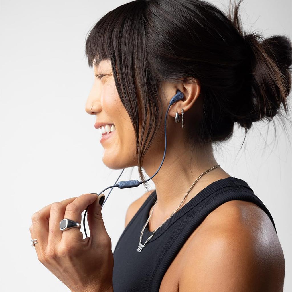 Skullcandy Official Store Sport IPX4 with Song Noise and Original Sticker Washed Set Earphones, In-Ear, Mic, Calls, Selection, Isolation, (USB-C,