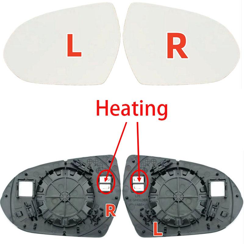 For Kia NIRO 2016 2017 2018 - G5 High Quality Auto Parts Door Side Rearview Mirror Blind Spot Heating Lens / Left or Rig