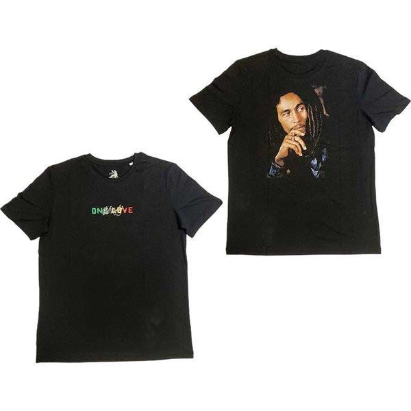 Vintage Style BOB MARLEY One Love Portrait T-shirt Black T Shirt XXXXL