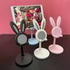 Flexible Adjustable Cartoon Rabbit Phone & Tablet Stand with Telescopic Desktop Holder, ABS Material, for Home & Office Use