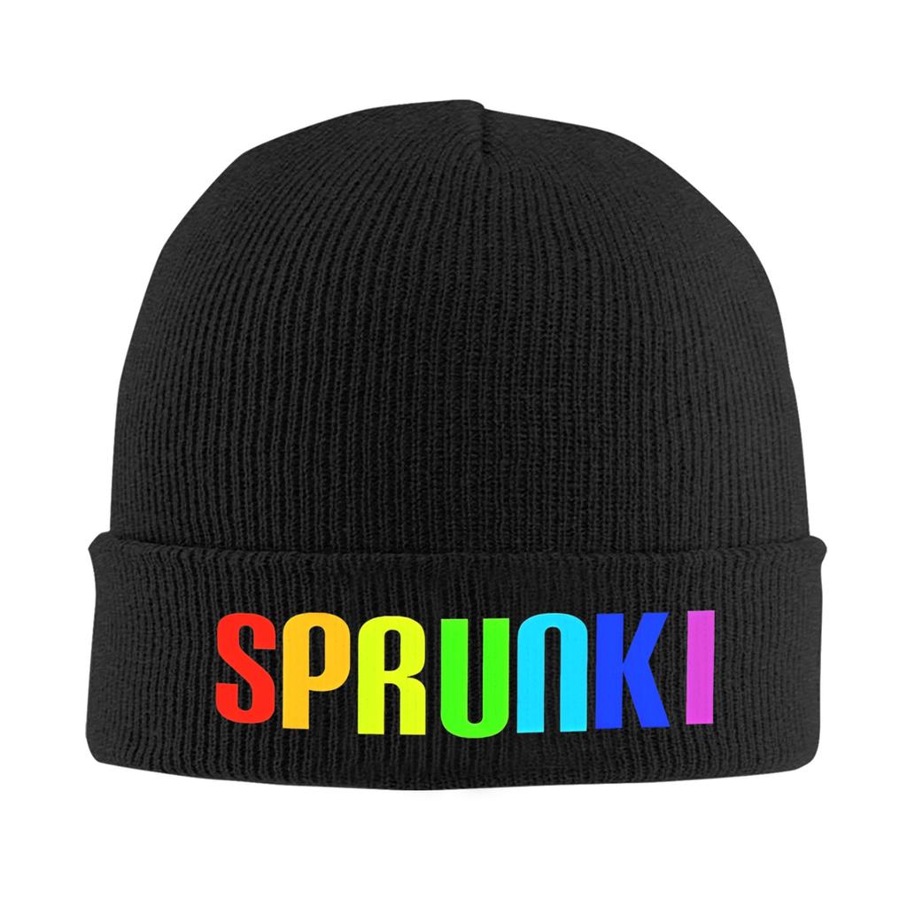 Cappello Gioco Personaggi Sprunki Berretto Autunno Inverno Nuovo Durple Pinki Jevin Sky Vineria Cappelli Berretti Lavorati a Maglia in Acrilico Unisex